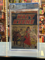 Katy Keene #2  (Archie Publications, CGC Graded 0.5 OFF-WHITE)