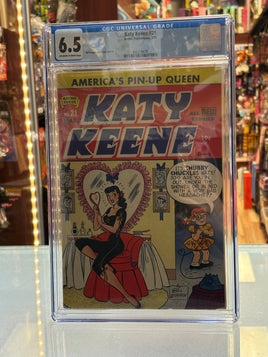 Katy Keene #21 (Archie Publications, CGC Graded 6.5 OFF-WHITE/WHITE)