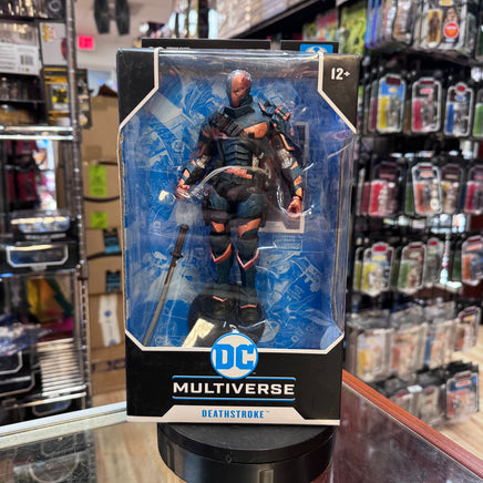 Deathstroke Arkham Origins (DC Comics Multiverse, McFarlane) Sealed - Bitz & Buttons