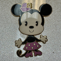 Lilafarbene Minnie Mouse Cuties-Kollektion (Walt Disney World, Pin Traders)