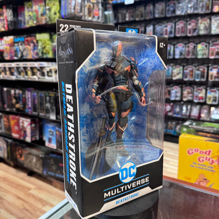 Deathstroke Arkham Origins (DC Comics Multiverse, McFarlane) Sealed - Bitz & Buttons