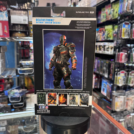 Deathstroke Arkham Origins (DC Comics Multiverse, McFarlane) Sealed - Bitz & Buttons