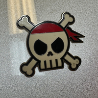 Pirate Skull, Hidden Mickey, 2006 (Walt Disney World, Pin Traders)