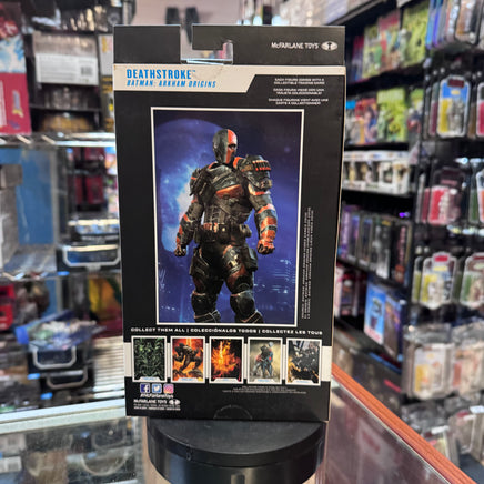 Deathstroke Arkham Origins (DC Comics Multiverse, McFarlane) Sealed - Bitz & Buttons