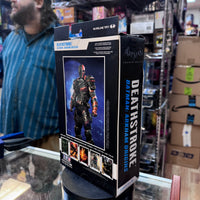 Deathstroke Arkham Origins (DC Comics Multiverse, McFarlane) Sealed - Bitz & Buttons