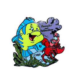 Flounder & Sebastian, 1989, 100 years of Dreams (Walt Disney World, Pin Traders)