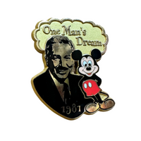 One Man's Dream, 1981, 100 years of Dreams (Walt Disney World, Pin Traders)