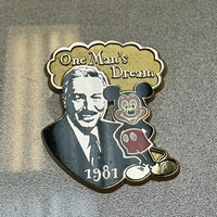 One Man's Dream, 1981, 100 years of Dreams (Walt Disney World, Pin Traders)