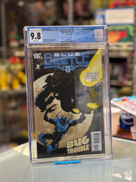 Blue Beetle #3 (D.C Comics, CGC Graded 9.8 WHITE)