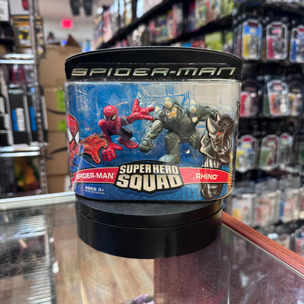 Spider-Man & Rhino 8251 (Super Hero Squad, Hasbro) Sealed - Bitz & Buttons