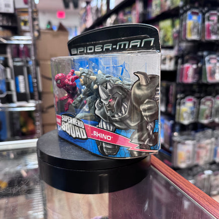 Spider-Man & Rhino 8251 (Super Hero Squad, Hasbro) Sealed - Bitz & Buttons