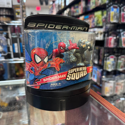 Spider-Man & Rhino 8251 (Super Hero Squad, Hasbro) Sealed - Bitz & Buttons