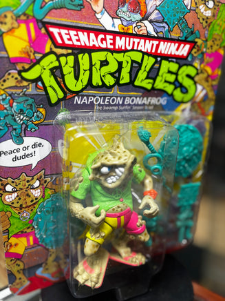 Napoleon Bonafrog (Vintage TMNT NInja Turtles, Playmates) SEALED - Bitz & Buttons