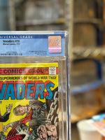 Invaders #18 (Marvel Comics, CGC Graded 9.6 WHITE)