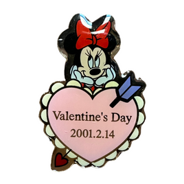 Minnie Mouse Valentines Day 2001, (Walt Disney Land Tokyo, Pin Traders)