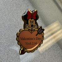 Minnie Mouse Valentines Day 2001, (Walt Disney Land Tokyo, Pin Traders)