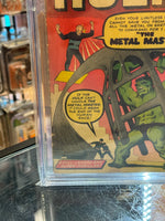 The Metal Master #6 (Incredible Hulk, Marvel Comic 3/63) **CGC Graded 2.0**