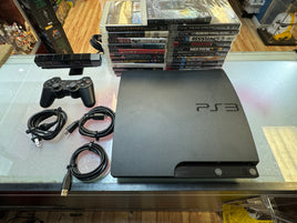 PS3 Slim Bundle with 20+ Games Lot(Sony Playstation, Video Game) Tested Working