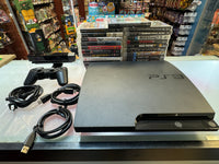 PS3 Slim Bundle with 20+ Games Lot(Sony Playstation, Video Game) Tested Working