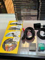 PS2 Ethernet Bundle with 30+ Games Lot(Sony Playstation, Video Game) Tested Working