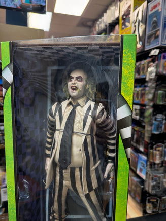 Pinstripe Beetlejuice 1/4 Scale (Beetlejuice, NECA) SEALED - Bitz & Buttons