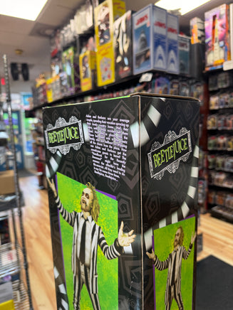 Pinstripe Beetlejuice 1/4 Scale (Beetlejuice, NECA) SEALED - Bitz & Buttons