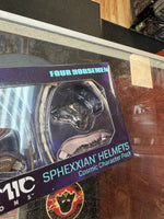Sphexxian Helmets Character Pack (Four Horsemen, Cosmic Legions) - Bitz & Buttons