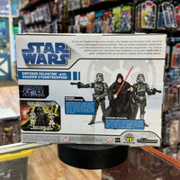 Imperator Palpatine mit Schattensturmtruppen 6838 (Star Wars Force Unleashed, Hasbro) VERSIEGELT 