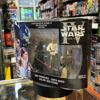 Luke Skywalker, Darth Vader und Obi Wan 6839 (Star Wars Saga-Sammlung, Hasbro) VERSIEGELT 