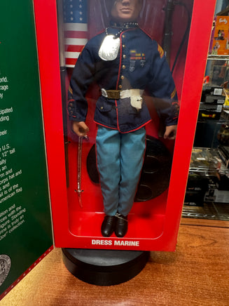 Dress Marine USMC  12" (Vintage GI Joe, Hasbro) SEALED - Bitz & Buttons