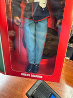 Dress Marine USMC  12" (Vintage GI Joe, Hasbro) SEALED - Bitz & Buttons