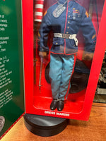 Dress Marine USMC Light AA 12" (Vintage GI Joe, Hasbro) SEALED - Bitz & Buttons