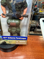 US 101st Airborne Paratrooper 12" (Vintage GI Joe, Hasbro) SEALED - Bitz & Buttons