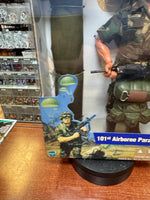 US 101st Airborne Paratrooper 12" (Vintage GI Joe, Hasbro) SEALED - Bitz & Buttons
