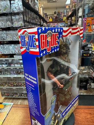 US 101st Airborne Paratrooper 12" (Vintage GI Joe, Hasbro) SEALED - Bitz & Buttons