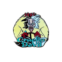 Count Down to Millennium Cruella DeVil 1961  (Walt Disney World, Pin Traders)