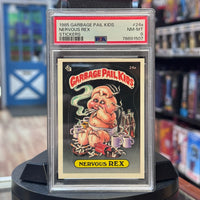 Nervous Rex #24a NM-MT 1985 (Garbage Pail Kids, TOPPS) **PSA 8**