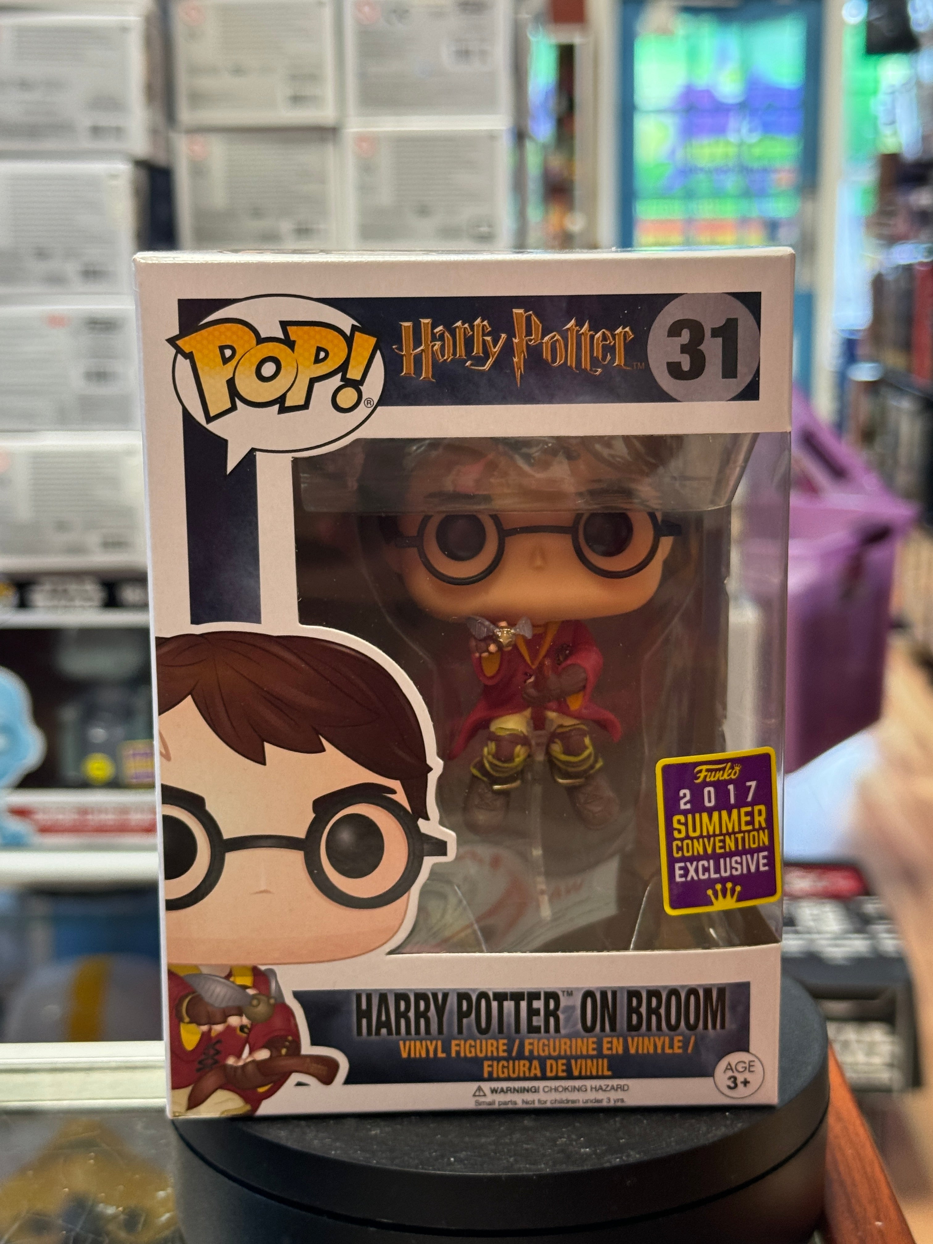 Harry Potter on Broom #31 (Funko Pop!, Harry Potter)| Bitz Buttons