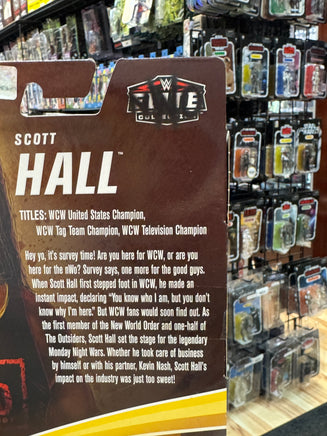 NWO Scott Hall Outsider (WWE Elite, Hasbro) SEALED - Bitz & Buttons
