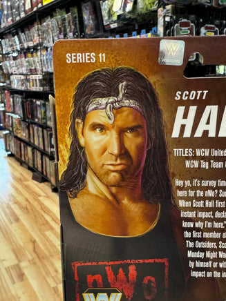 NWO Scott Hall Outsider (WWE Elite, Hasbro) SEALED - Bitz & Buttons