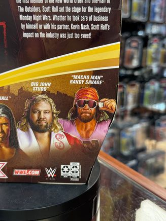 NWO Scott Hall Outsider (WWE Elite, Hasbro) SEALED - Bitz & Buttons