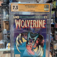 Wolverine #2 Miller & Rubinstein Autograph (Marvel Comics, Wolverine) **CGC Graded 7.5**