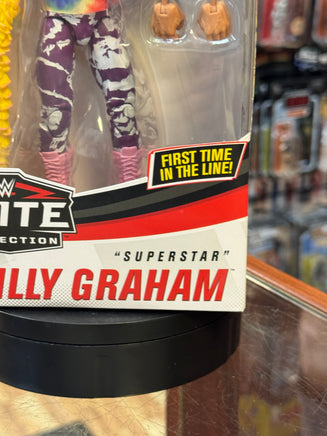 Superstar Billy Graham (WWE Elite, Hasbro) SEALED - Bitz & Buttons