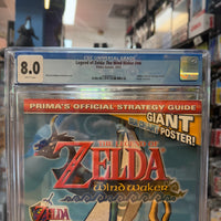 The Legends of Zelda The Wind Waker #nn White Pages (Prima Games, Nintendo) **CGC Graded 9.0**