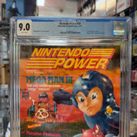 Nintendo Power #20 Mega Man 3 White Pages (Mega Man, Nintendo of America) **CGC Graded 9.0**