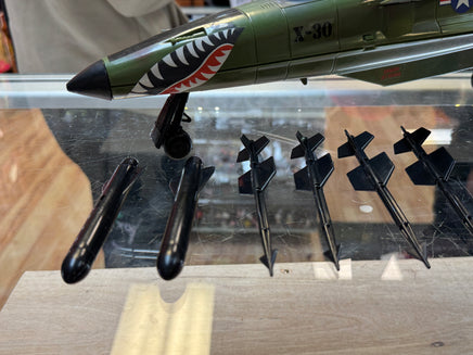 Camo Conquest X-30 with File & Driver (Vintage GI Joe, Kenner) **COMPLETE** - Bitz & Buttons