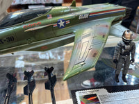 Camo Conquest X-30 with File & Driver (Vintage GI Joe, Kenner) **COMPLETE** - Bitz & Buttons