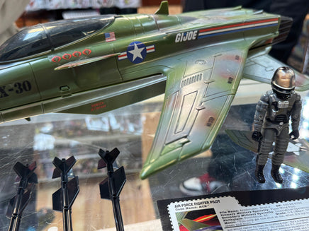 Camo Conquest X-30 with File & Driver (Vintage GI Joe, Kenner) **COMPLETE** - Bitz & Buttons