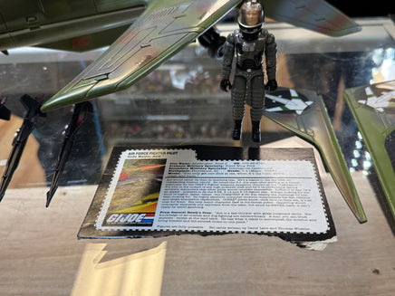 Camo Conquest X-30 with File & Driver (Vintage GI Joe, Kenner) **COMPLETE** - Bitz & Buttons