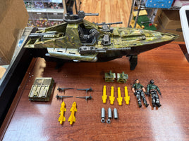 Hydrofoil Moray with Drivers (Vintage GI Joe Venom Valor, Hasbro) **COMPLETE** - Bitz & Buttons